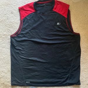 Men's STARTER DRI-STAR Sz. XL Sleeveless Vintage Athletic Tank EUC